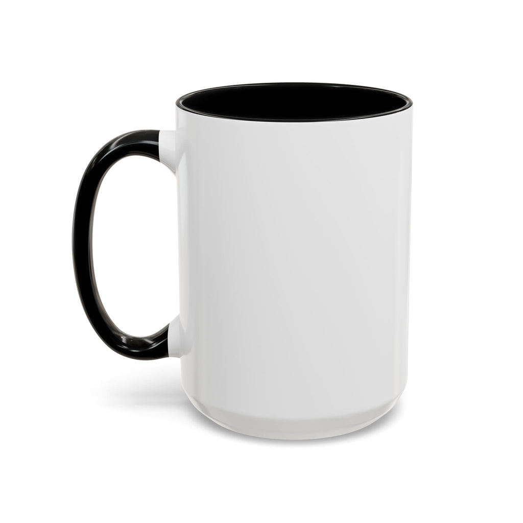 Plain white Ceramic Coffee Mug with a black handle, ideal for personalizing with your favorite designs.